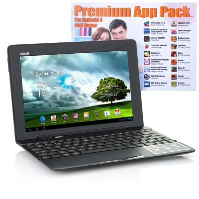 436-900 - ASUS&reg; Transformer Pad 10.1" Google Android&trade; 4.1 Wi-Fi Tablet w/ Keyboard Dock & App Pack