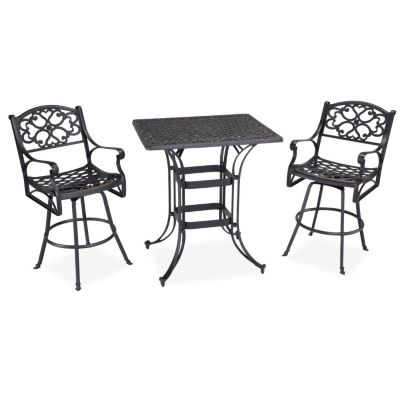436-948 - Home Styles Biscayne Space Saving Rectangle Three Piece Bistro Set