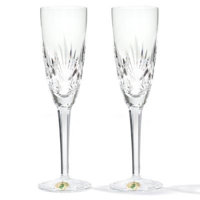 437-001 - Waterford&reg; Crystal Fanlight Set of Two 5 oz Flutes