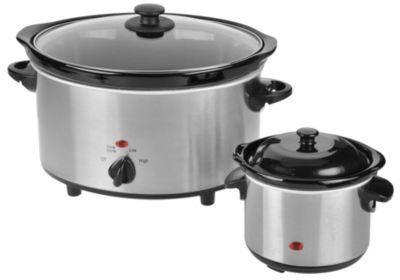 437-110 - Kalorik&reg; Stainless Steel Slow Cooker & Dipper