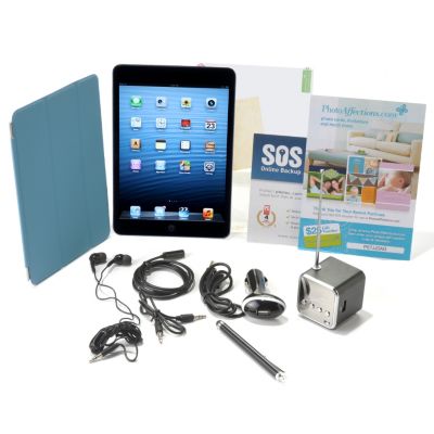 437-312 - Apple&reg; iPad&reg; Mini 7.9" LED Touch Mac iOS Tablet w/ Accessories & Gift Certificates