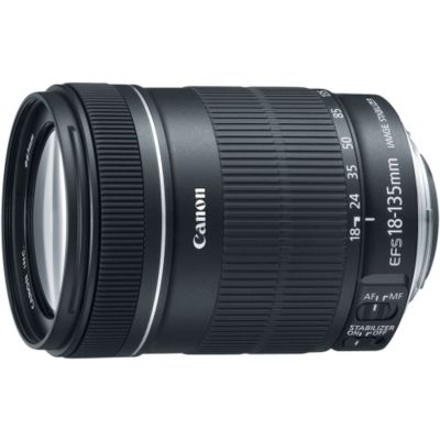 437-358 - Canon 6097B002 EF-S 18-135mm f/3.5 5.6 IS STM Standard Zoom Lens
