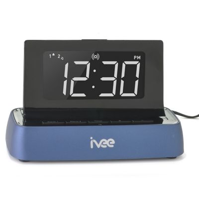 437-380 - Ivee&trade; Digit Voice-Controlled Talking Alarm Clock