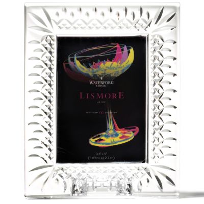 437-453 - Waterford&reg; Crystal Lismore 60th Anniversary 3.5" x 5" Frame