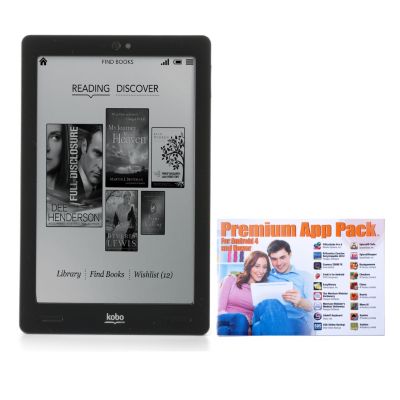 437-690 - Kobo Arc 7" Android&trade; 4.0 64GB Wi-Fi eReader Tablet w/ Kobo Case & App Pack
