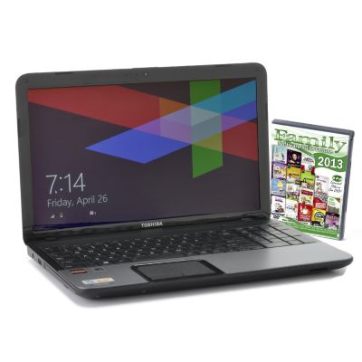 437-790 - Toshiba Satellite 15.6" AMD A6-4400M 6GB RAM/640GB HD Notebook w/ 17-Title Software