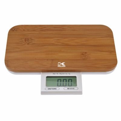 437-834 - Kalorik&reg; Electronic Bamboo Kitchen Scale