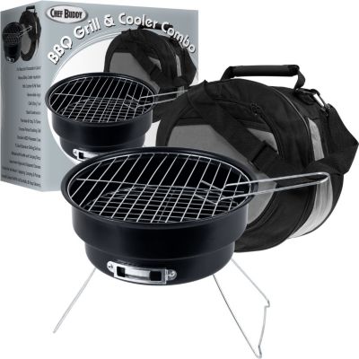 437-885 - Chef Buddy&trade; Portable Grill & Cooler Combo