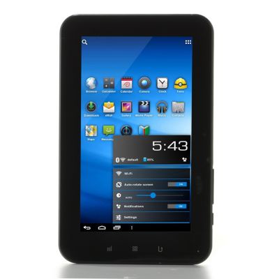 437-930 - Zeki 7" TFT Multi-Touch Android&trade; 4.0 8GB Storage Wi-Fi Tablet