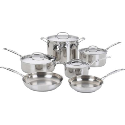 438-043 - Cusinart&reg; Chef's Classic&trade; Stainless Steel 10-Piece Cookware Set