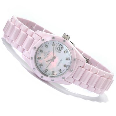 STSTL WTCH ONISS DIAMOND CERAMICA COLLECTION
