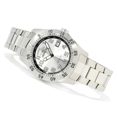 602-560 - Invicta Men's Sport Day & Date Quartz Movement Stainless Steel Bracelet Watch
