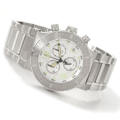STSTL WTCH INVICTA RESERVE OCEAN REEF SWISS CHRONOGRAPH STAINLESS STEEL BRACELET