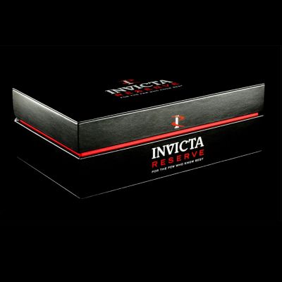 INVICTA RESERVE OVERSIZED 10-SLOT BLACK COLLECTOR BOX