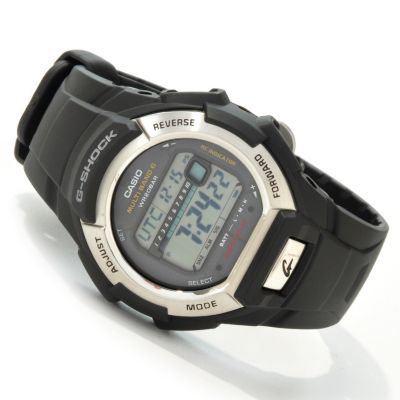 WTCH CASIO G SHOCK MULTI-BAND 6 SERIES SOLAR QUARTS RUBBER STRAP WATCH