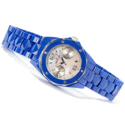 INVICTA MEN'S OR WOMEN'S CERAMIC OCEAN ELITE QUARTZ DAY & DATE CERAMIC