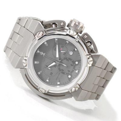 IMPERIOUS MEN'S X-WING SWISS CHRONOGRAPH STAINLESS CASE & BRACELET WATCH