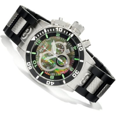 INVICTA MEN'S CORDUBA QUARTZ CHRONOGRAPH STAINLESS CASE POLYURETHANE BRACELET WATCH