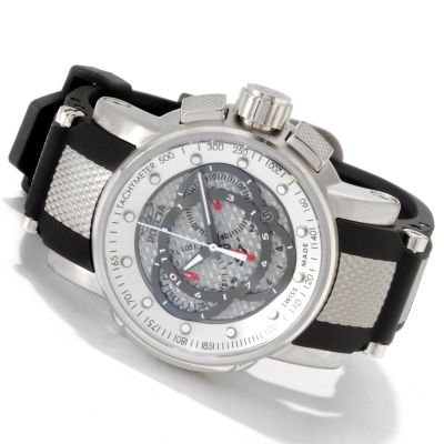 INVICTA MEN'S S1 TOURING SPORT SWISS QUARTZ CHRONOGRAPH STAINLESS STEEL CASE POLYURETHANE STRAP WATC