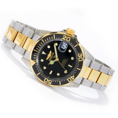 INVICTA MEN'S PRO DIVER AUTOMATIC STAINLESS WATCH W/ 3 SLOT DIVE CASE