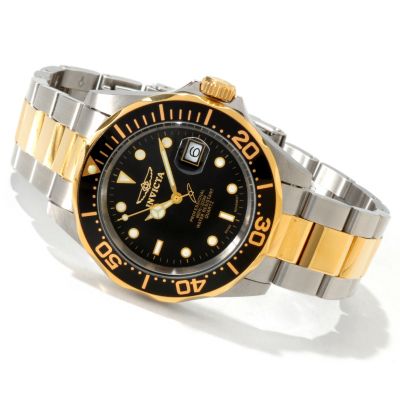 INVICTA MEN'S PRO DIVER SWISS QUARTZ STAINLESS STEEL BRACELET WATCH