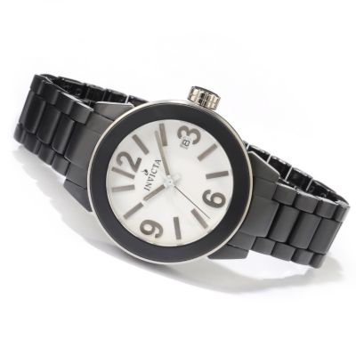 605-880 - Invicta Women's Ceramic Collection Quartz Matte Bracelet Watch
