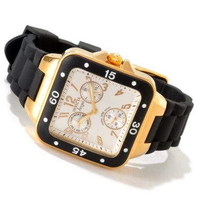 INVICTA WOMEN'S ANGEL JELLYFISH QUARTZ MULTIFUNCTION STAINLESS CASE STRAP WATCH