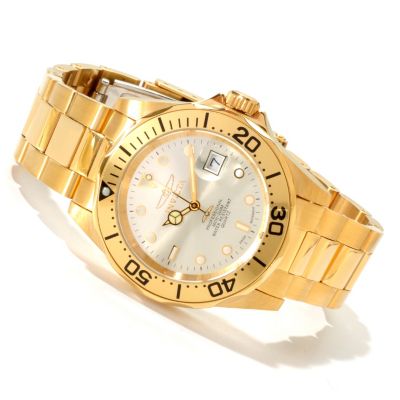 Invicta Men's Pro Diver Swiss Quartz Stainless Steel Bracelet Watch