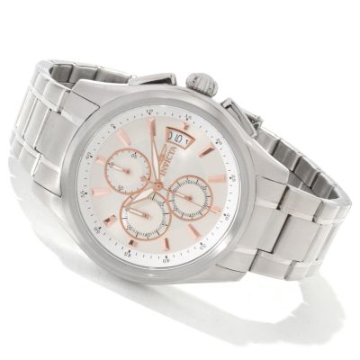 INVICTA MEN'S SPECIALTY EXECUTIVE QUARTZ CHRONOGRAPH STAINLESS WATCH