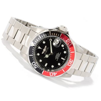 INVICTA MEN'S PRO DIVER AUTOMATIC STAINLESS WATCH W/ 3 SLOT DIVE CASE