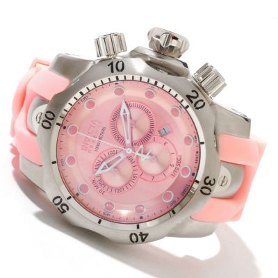 606-153 - Invicta Reserve Men's Venom Viper Swiss Made Quartz Chronograph Polyurethane Strap Watch 