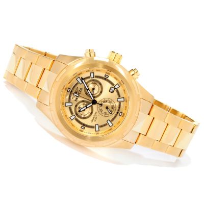Invicta Men's Specialty Quartz Chronograph Stainless Steel Bracelet Watch