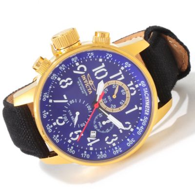 INVICTA MEN'S I FORCE LEFTY QUARTZ CHRONOGRAPH STRAP WATCH