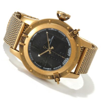 Constantin Weisz Men's Antique Diver Automatic Bracelet Watch