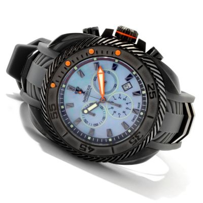 IMPERIOUS MEN'S GEARHEAD QUARTZ CHRONOGRAPH POLYURETHANE STRAP WATCH
