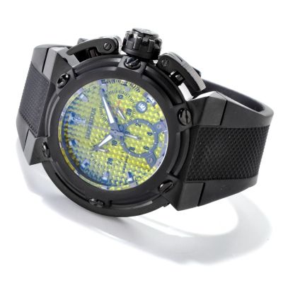606-476 - Imperious Men's X-Wing Swiss Made Quartz Chronograph Carbon Fiber Strap Watch