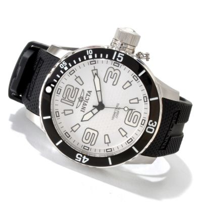 INVICTA MEN'S CORDUBA SCUBA QUARTZ POLYURETHANE STRAP WATCH