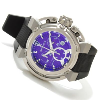IMPERIOUS MEN'S X-WING SWISS MADE QUARTZ CHRONOGRAPH POLYURETHANE STRAP WATCH