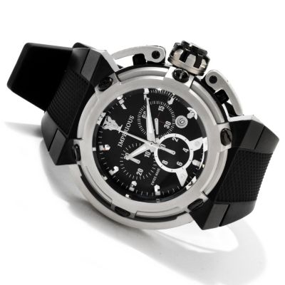 IMPERIOUS MEN'S X-WING SWISS MADE QUARTZ CHRONOGRAPH POLYURETHANE STRAP WATCH