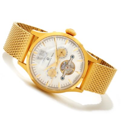 TTV Constantin Weisz Men's or Women's Diamond Accented Bracelet Watch