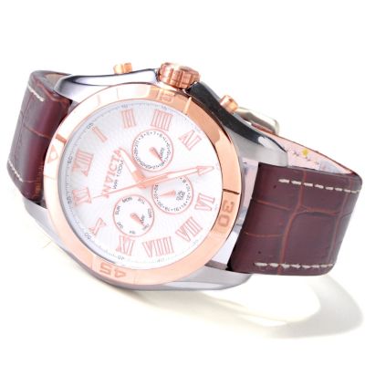 INVICTA MEN'S SPECIALTY ELEGANT MULTIFUNCTION STAINLESS BRACELET WATCH