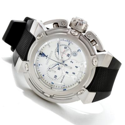 IMPERIOUS MEN'S X-WING SWISS MADE QUARTZ CHRONOGRAPH POLYURETHANE STRAP WATCH
