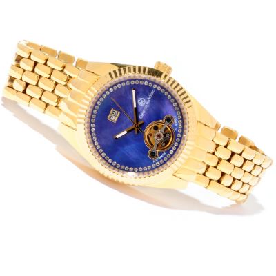Constantin Weisz Ladies MOP Dial Automatic Bracelet Watch