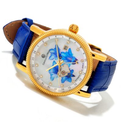 BLUE / GOLDTONE