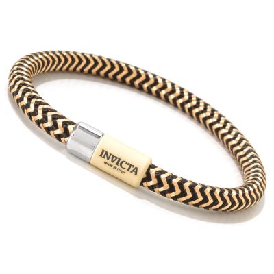INVICTA MEN'S WOVEN COPPER BRACELET
