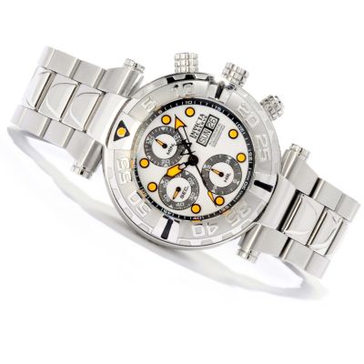 Invicta Reserve Men's Subaqua Noma I Valjoux 7750 Stainless Bracelet Watch