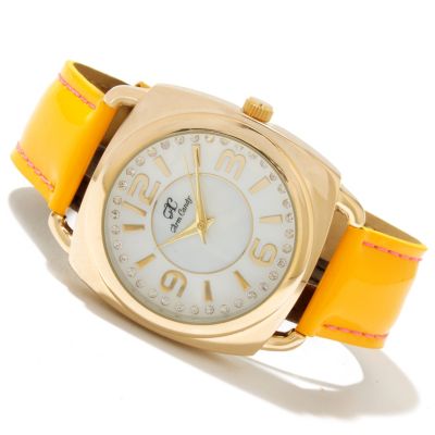 Arm Candy Women's Patent Leather Strap Watch