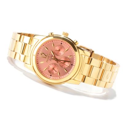 INVICTA WOMEN'S ANGEL QUARTZ MULTIFUNCTION STAINLESS STEEL BRACELET WATCH