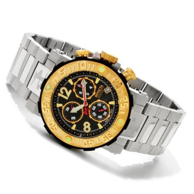 INVICTA RESERVE MENS SEA ROVER SWISS CHRONO BRACELET WATCH W/8 SLOTBLUE
