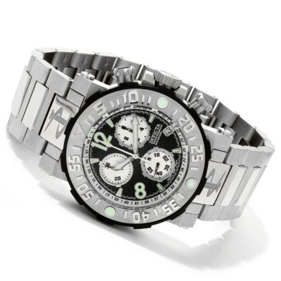 INVICTA RESERVE MENS SEA ROVER SWISS CHRONO BRACELET WATCH W/8 SLOTBLUE